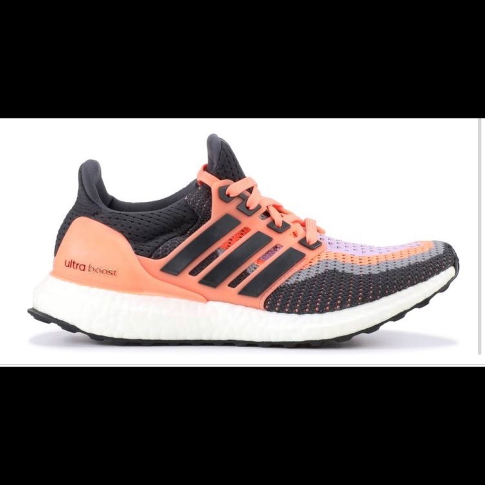 adidas Women's Sneakers - Black and Orange